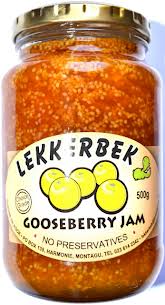 Soettand Gooseberry Jam 500gr